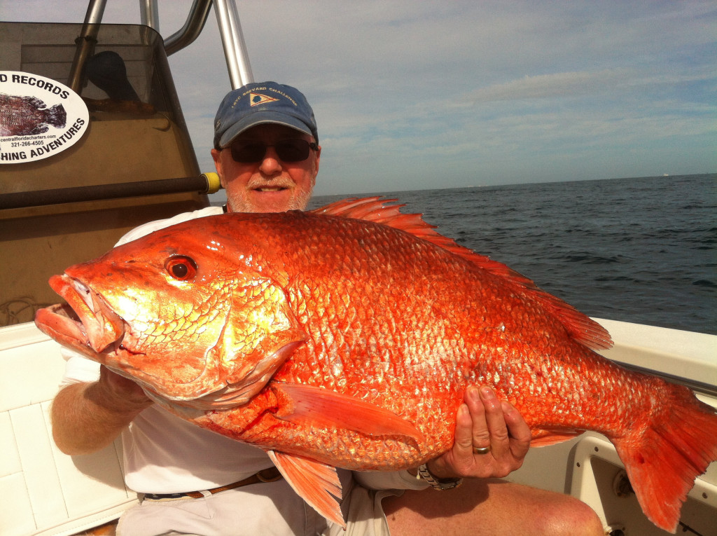 Red Snapper fishing out of Cape Canaveral makes for an awesome day on the water